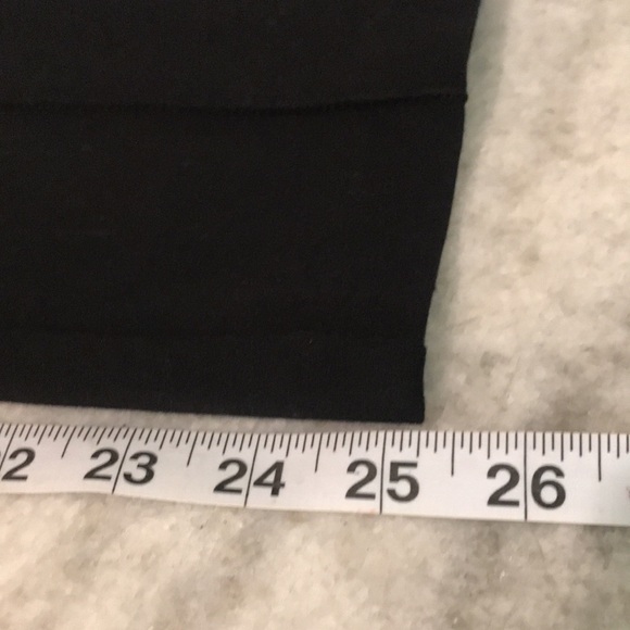 Chicos Black Pants Womens 0.5 So Slimming Stretch Classic Ankle Cropped - Picture 10 of 10
